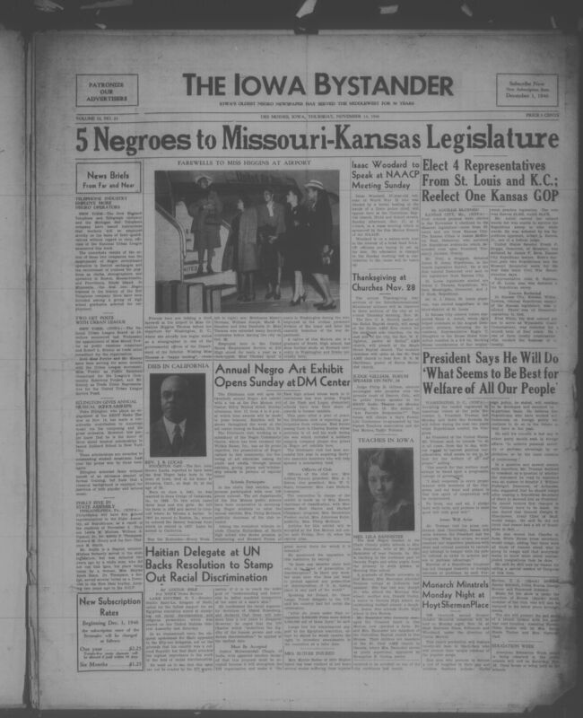 Contents include but are not limited to national and local news, civil rights and race relations, political commentary, community and social news, religious life and church activities, arts and entertainment coverage, sports reporting, labor and education updates, advertisements, and other topics.