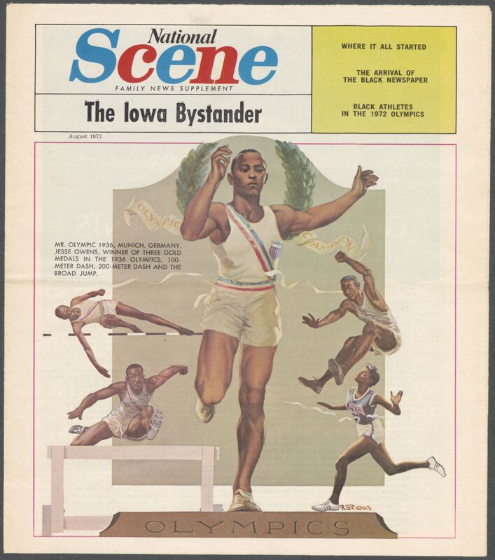 Iowa’s Bystander newspaper (going by various titles throughout the years) was established in Des Moines, Iowa in 1894. The weekly newspaper served as the voice of Iowa’s African American community and covered a variety of local, national, and occasionally international matters. Topics focused on the Black community and was founded with this intent. The newspaper went by various titles throughout the years including: Iowa State Bystander, Iowa Bystander, The Bystander, and The New Iowa Bystander.