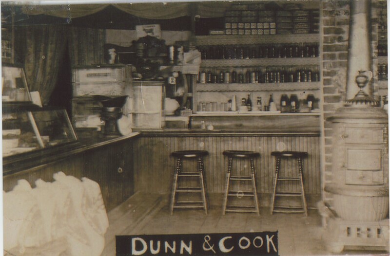 Inside of the inside of Dunn and Cook store.