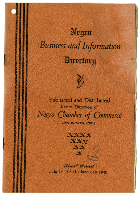 Negro Business And Information Directory