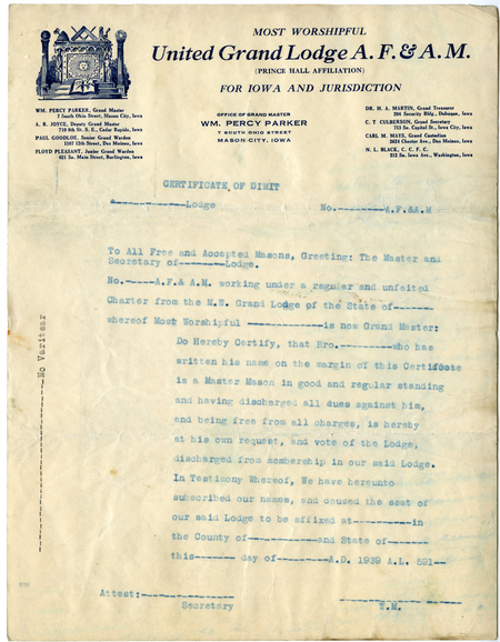 Certificate Of Dimit Form