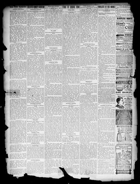 Iowa state bystander. volume 01, number 14, September 7, 1894