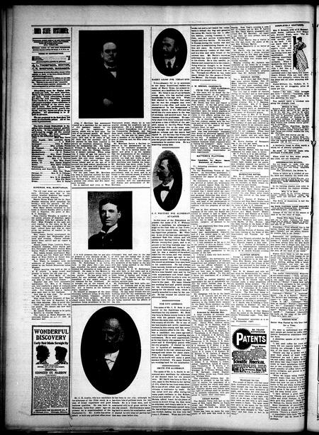 Iowa state bystander. volume 10, number 31, January 8, 1904