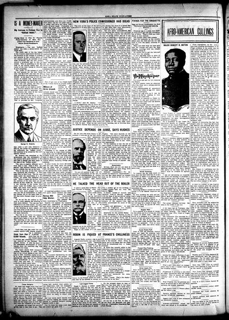 Iowa state bystander. volume 20, number 33, February 06, 1914
