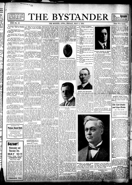Bystander. volume 22, number 46, May 5, 1916
