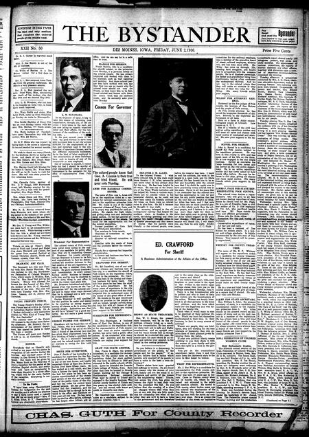 Bystander. volume 22, number 50, June 2, 1916
