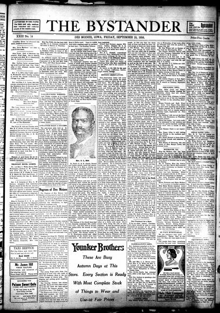 Bystander. volume 23, number 14, September 15, 1916