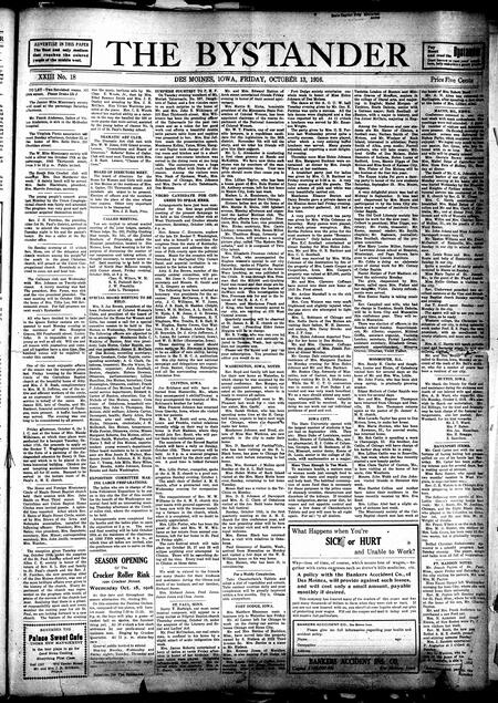 Bystander. volume 23, number 18, October 13, 1916