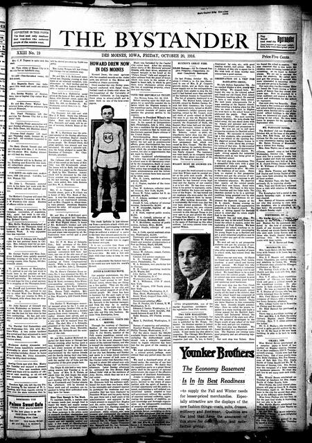 Bystander. volume 23, number 19, October 20, 1916