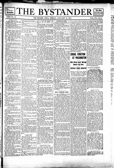 Bystander. volume 23, number 31 , January 12, 1917