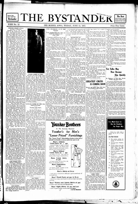 Bystander. volume 23, number 52, June 15, 1917