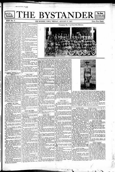 Bystander. volume 24, number 9, August 17, 1917