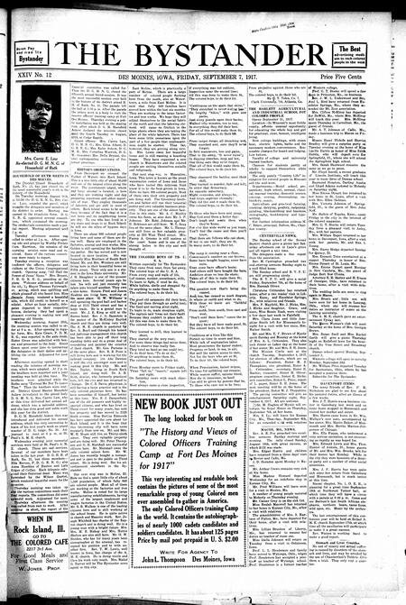Bystander. volume 24, number 12, September 7, 1917