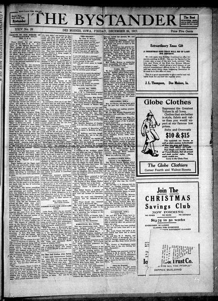 Bystander. volume 24, number 28, December 28, 1917