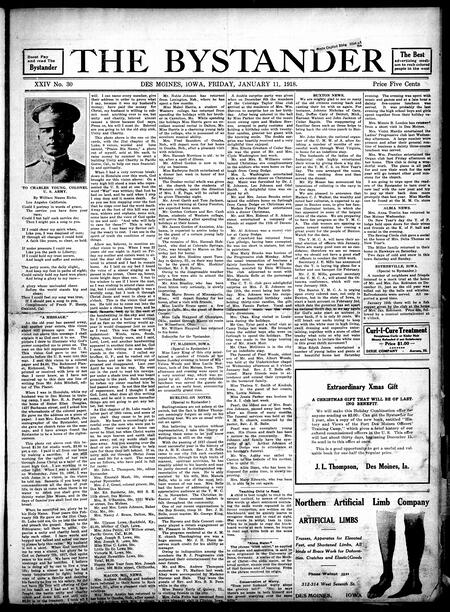 Bystander. volume 24, number 30, January 11, 1918