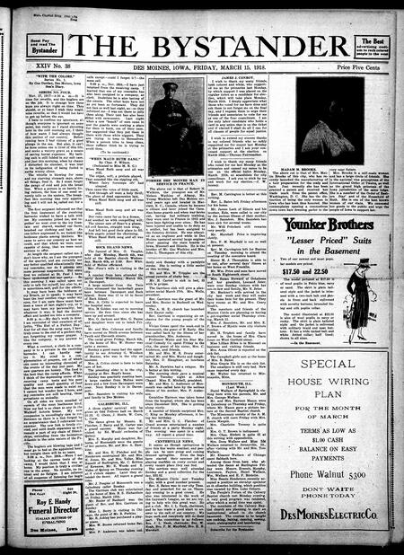 Bystander. volume 24, number 38, March 15, 1918