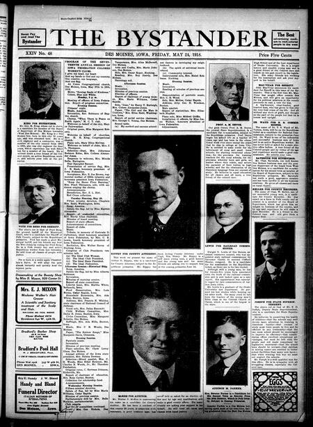 Bystander. volume 24, number 48, May 24, 1918