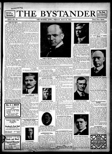 Bystander. volume 24, number 49, May 31, 1918