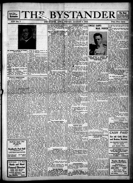 Bystander. volume 25, number 7, August 9, 1918