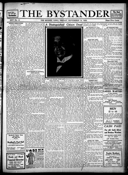 Bystander. volume 25, number 12, September 13, 1918
