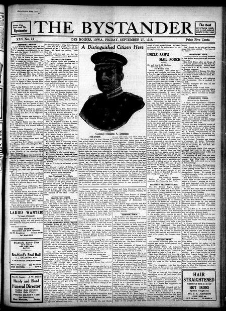 Bystander. volume 25, number 14, September 27, 1918