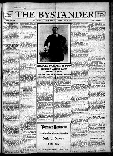 Bystander. volume 25, number 29, January 10, 1919