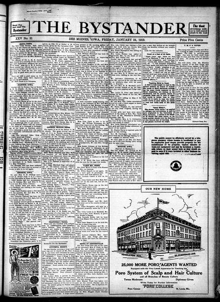 Bystander. volume 25, number 31, January 24, 1919