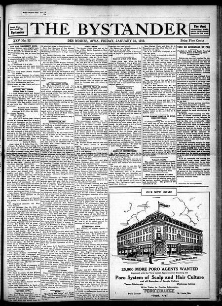 Bystander. volume 25, number 32, January 31, 1919