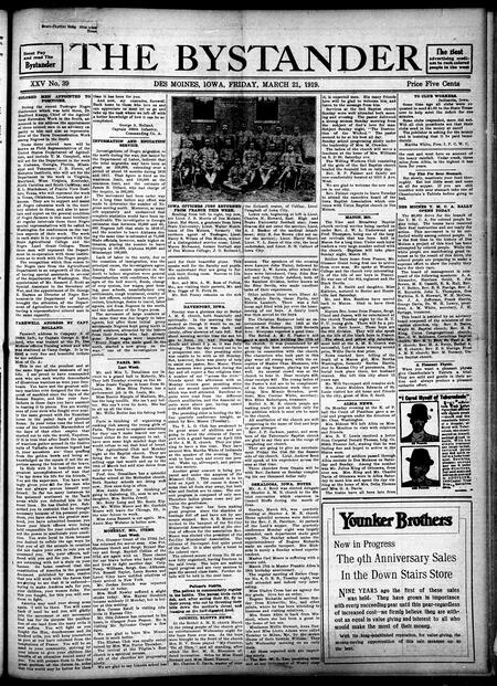 Bystander. volume 25, number 39, March 21, 1919