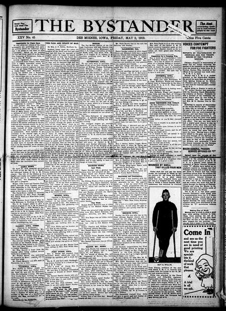 Bystander. volume 25, number 45, May 2, 1919