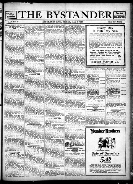 Bystander. volume 25, number 46, May 9, 1919
