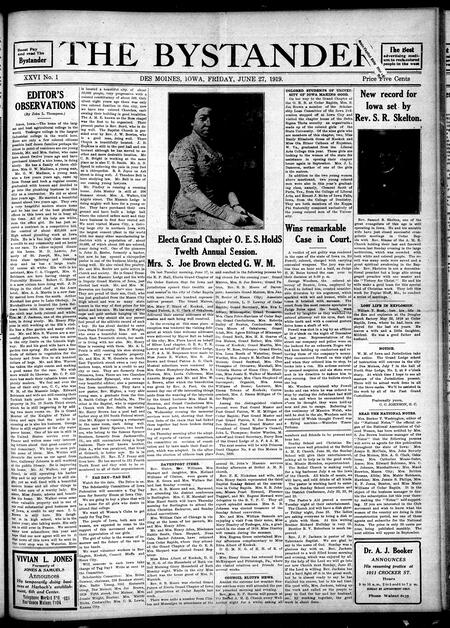 Bystander. volume 26, number 1, June 27, 1919