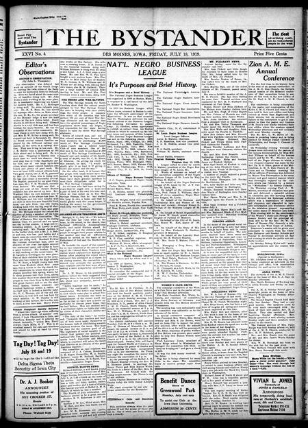Bystander. volume 26, number 4, July 18, 1919