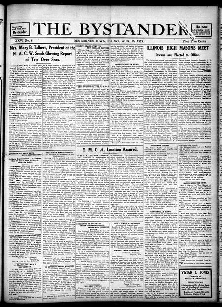 Bystander. volume 26, number 8, August 15, 1919