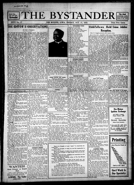 Bystander. volume 26, number 17, October 17, 1919
