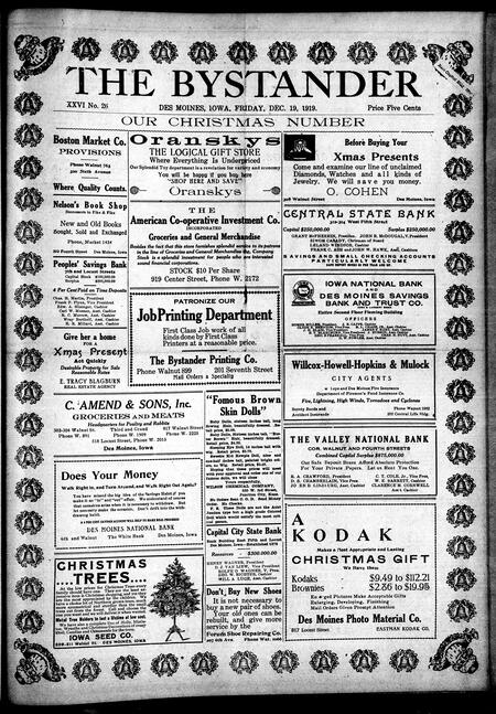 Bystander. volume 26, number 26, December 19, 1919