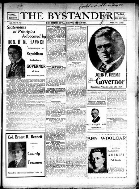 Bystander. volume 26, number 49, June 4, 1920