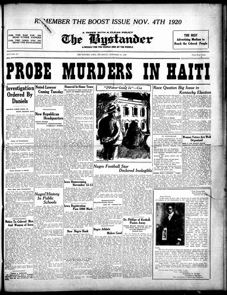 Bystander. volume 26, number 17, October 21, 1920