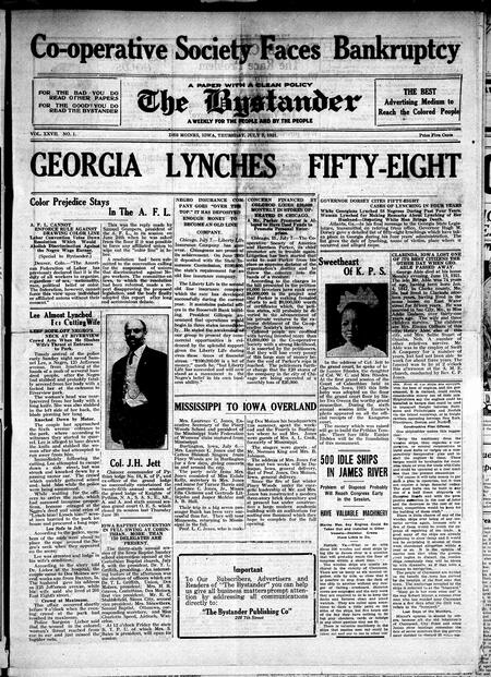 Bystander. volume 27, number 01, July 07, 1921