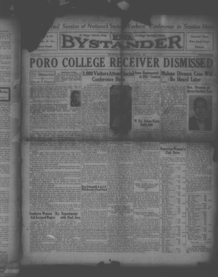 Iowa bystander. volume 34, number 29, May 14, 1927