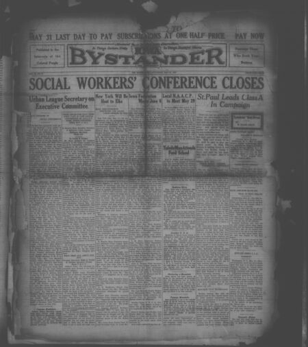 Iowa bystander. volume 34, number 31, May 21, 1927