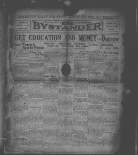 Iowa bystander. volume 34, number 31 and 32, June 04, 1927