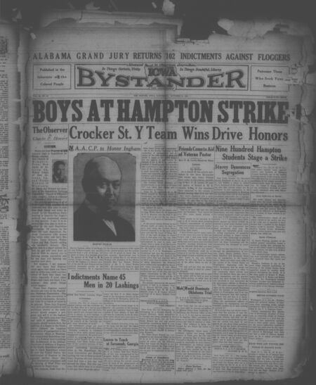 Iowa bystander. volume 35, number 48, October 22, 1927