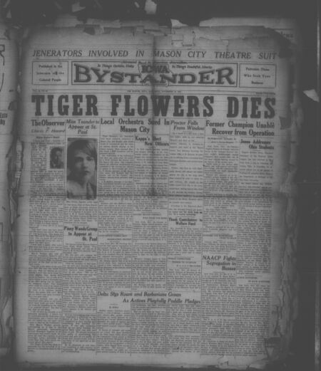 Iowa bystander. volume 35, number 52, November 19, 1927