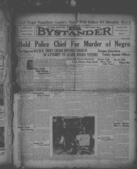 Iowa bystander. volume 36, number 19, March 31, 1928