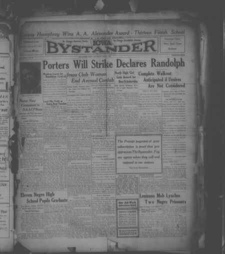 Iowa bystander. volume 36, number 29, June 9, 1928