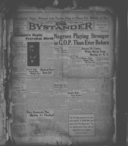 Iowa bystander. volume 36, number 30, June 16, 1928