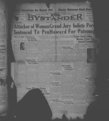 Iowa bystander. volume 36, number 35, July 21, 1928
