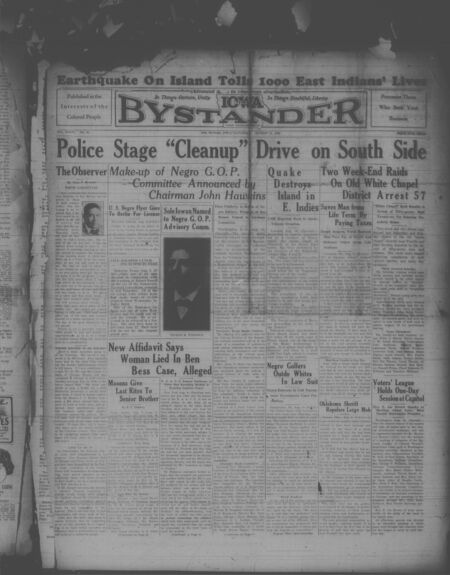 Iowa bystander. volume 36, number 38, August 11, 1928