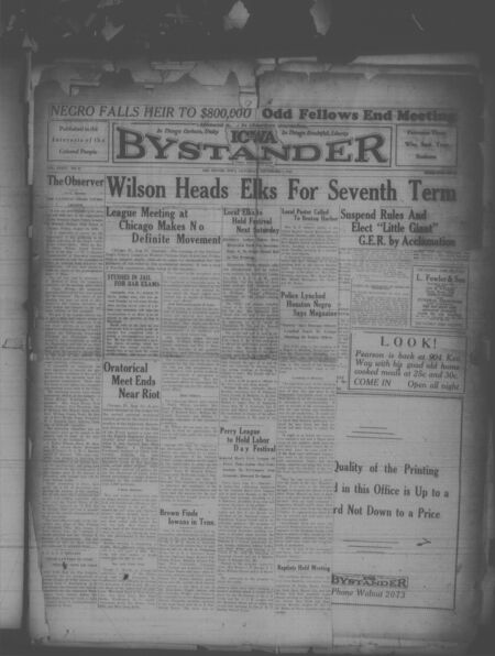 Iowa bystander. volume 36, number 41, September 1, 1928